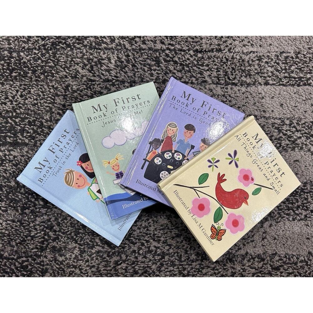 My First Book of Prayers Bundle‎ Of 4 Board Books By Lisa M Gardiner